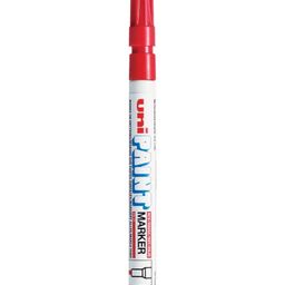 Uni Ball Permanent Paint Marker Pen - PX  21L, Red Ink , 1 Pcs-26
