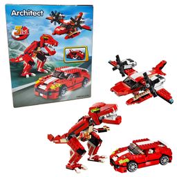 NEGOCIO 3 in 1 Dinosaur Blocks Build Learn Play and Create Endless Adventures PACK OF 1 - COLOR MAY VARY-20
