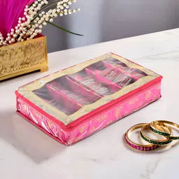 Aura Pink Set of 1 Regular Jewellery Organiser Organisers-2