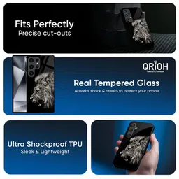 QRIOH Abstract Printed Samsung Galaxy A51 Back Case Mobile Accessories image 4