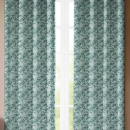 Nefertiti Home Green Set of 2 Black Out Door Curtain-image-37
