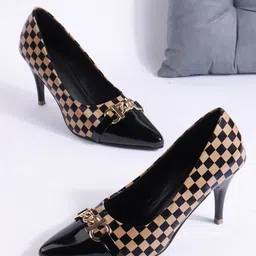 Lavie Women Solid Synthetic Regular Stiletto Pumps-10