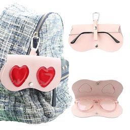 AUGEN Unisex Textured Leather Sunglasses Case-picture-37