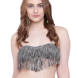 La Intimo Grey Non Wired Padded Full Coverage Bra-image-64