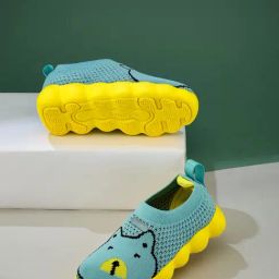 Campus Kids Green Slip-On Shoes-picture-46