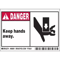 BRADY Label 3-1/2 inch Height 5 inch Width Polyester, 20TA01 (Pack of 5 Pcs)-image-8