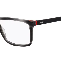 HUGO Black Rectangular Eye Frames for Men image 3
