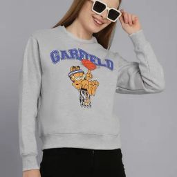 Free Authority Grey Graphic Print Sweatshirt-picture-33
