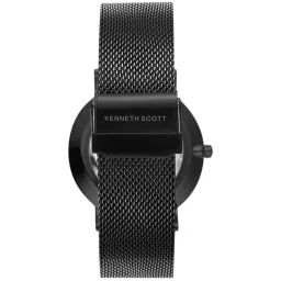 Kenneth Scott Men's Analog Black Dial Watch - K22013-BMBB image 3