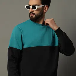 STELVIN Men Colourblocked Sweatshirt-picture-23