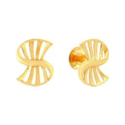 Malabar Gold and Diamonds 22k Gold Earrings for Women-picture-3
