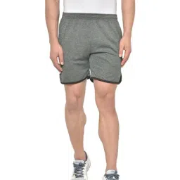Chkokko Dark Grey Regular Fit Sports Shorts-picture-45