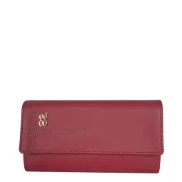 Baggit Lwxe Inspect Red Solid Wallet for Women-45