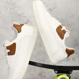 Carlo Romano Men's White Casual Sneakers-image-96
