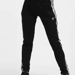 Adidas Originals Black SST PB Striped Track Pants-image-43