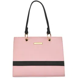 Caprese Pink Solid Small Handbag-picture-34