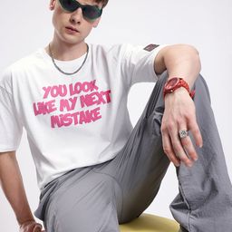 Kook N Keech Typography Printed Drop-Shoulder Sleeves Pure Cotton T-shirt-picture-12