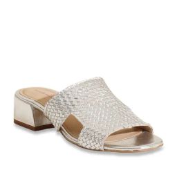 Peach Flores Women Blanca Silver Casual Sandals-46
