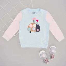 Pantaloons Baby Girls Nantucket Breeze Cotton Embroidery Full Sleeves Sweatshirts & Hoodies-picture-5