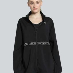 Puma Black Relaxed Fit Jacket-image-23
