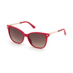 Guess GUS76845666GSG Pink UV Protected Round Sunglasses for Women-image-8