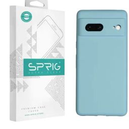 Sprig Liquid Silicone Back Cover for GOOGLE PIXEL 7 (Green)-image-91