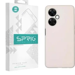 Sprig Liquid Silicone Back Cover for Oneplus Nord CE 3 Lite 5G (White)-83