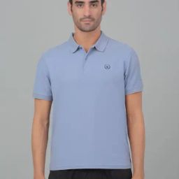 Cantabil Blue Regular Fit Sports Polo-image-26