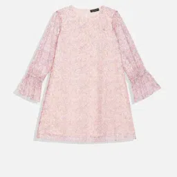 Allen Solly Girls Pink Dress-picture-32