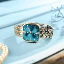 Carlton London Women Embellished Dial & Stainless Steel Bracelet Style Straps Analogue Watch CHELTRQ-A2-image-28