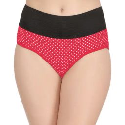 AROUSY Pink Polka Dots Hipster Panty-image-64