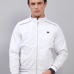 Monte Carlo White Regular Fit Jacket-image-13