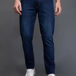 Kenneth Cole Men Slim Fit Mid-Rise Light Fade Jeans-image-72