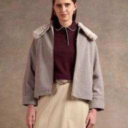 U.S. Polo Assn. Brown Plain Jacket-image-44