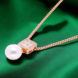 crash.club by CKC 925 Sterling Silver Pearl Elegance Pendant Set for Women-picture-42