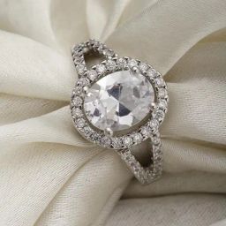 Panash Silver Plated & White AD Studded Finger Ring-12