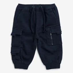 HOP Baby by Westside Navy Cargo-Style High-Rise Joggers-image-69