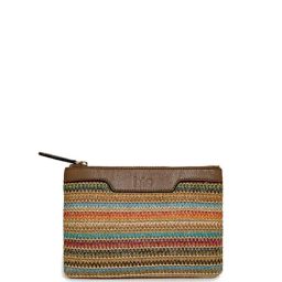 Hie Multicolor Textured Wallet for Women-10