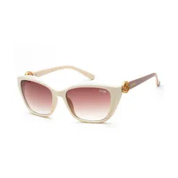 Irus Brown Square Sunglasses For Women-image-85