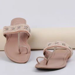 Melange by Lifestyle Women's Peach Toe Ring Sandals-48