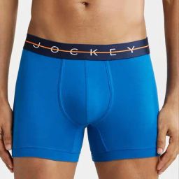Jockey NY16 Royal Blue Super Combed Cotton Trunks with Ultrasoft Waistband-picture-15
