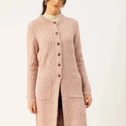 Apsley Pink Textured Coat-picture-28