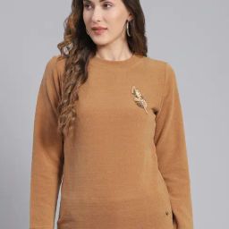 Monte Carlo Brown Embellished Sweater-image-55