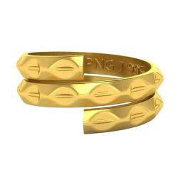 P.N.Gadgil Jewellers 24K (995) Yellow Gold 10 gms Vedhani Ring-image-30