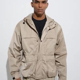 Nuon by Westside Beige Relaxed-Fit Utility Jacket-image-12