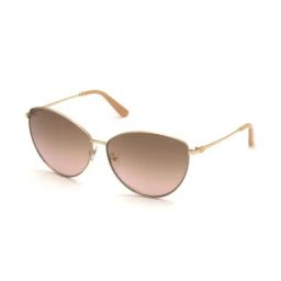 Guess GUS77466674GSG Brown UV Protected Cat Eye Sunglasses for Women-44