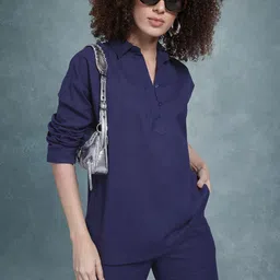The Roadster Life Co. Pure Cotton Relaxed Co-Ords-52
