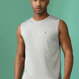 Eppe Men Slim Fit Sleeveless Round Neck Sports Gym Vest VEST-1213-PSLT-LGHT-GRY-image-31