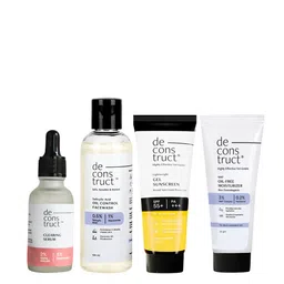 deconstruct 4-Pc Skin Care Combo - Serum 20ml + Cream 50g + Sunscreen 50g + Facewash 100ml-picture-19
