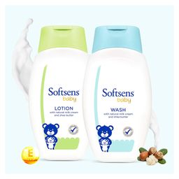 Softsens Baby  Bath & Skin Care Combo - 400 gm-image-36
